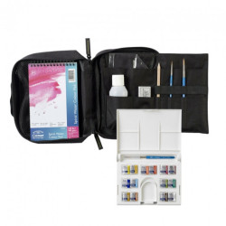 Winsor&Newton cotman travel bag farby akwarelowe 14 półkostek - sklep