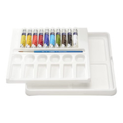 Winsor & Newton cotman palette set watercolor paints 10 pieces