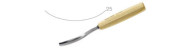 Sculpted chisel Pfeil, bent