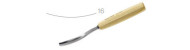 Sculpted chisel Pfeil, bent