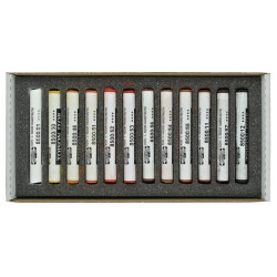 Koh-i-noor set of soft pastels 12 brown