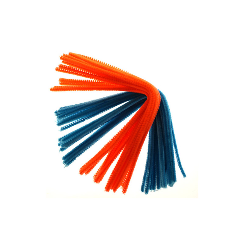 Chenille wire 6mm 30cm 25pcs - szal art - sklep plastyczny