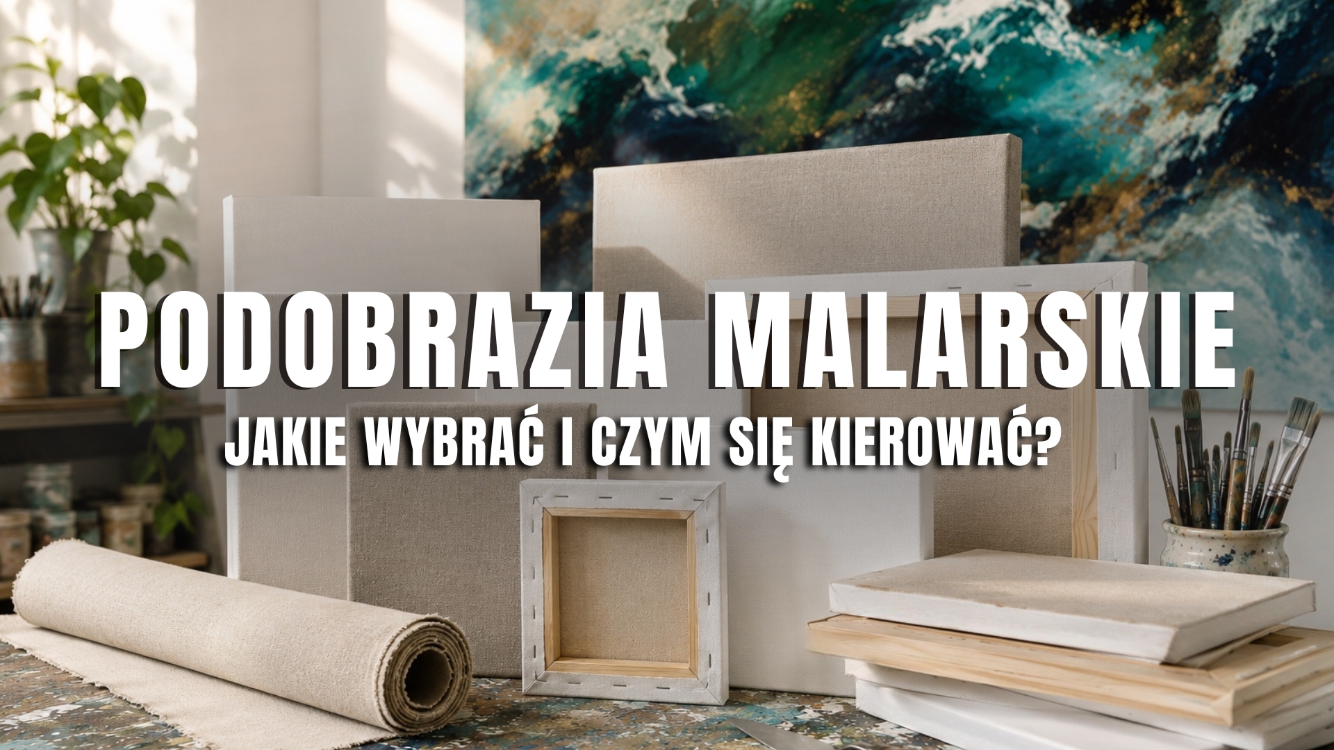 Jak wybrać podobrazie malarskie? Wszystko, co warto wiedzieć przed zakupem.
