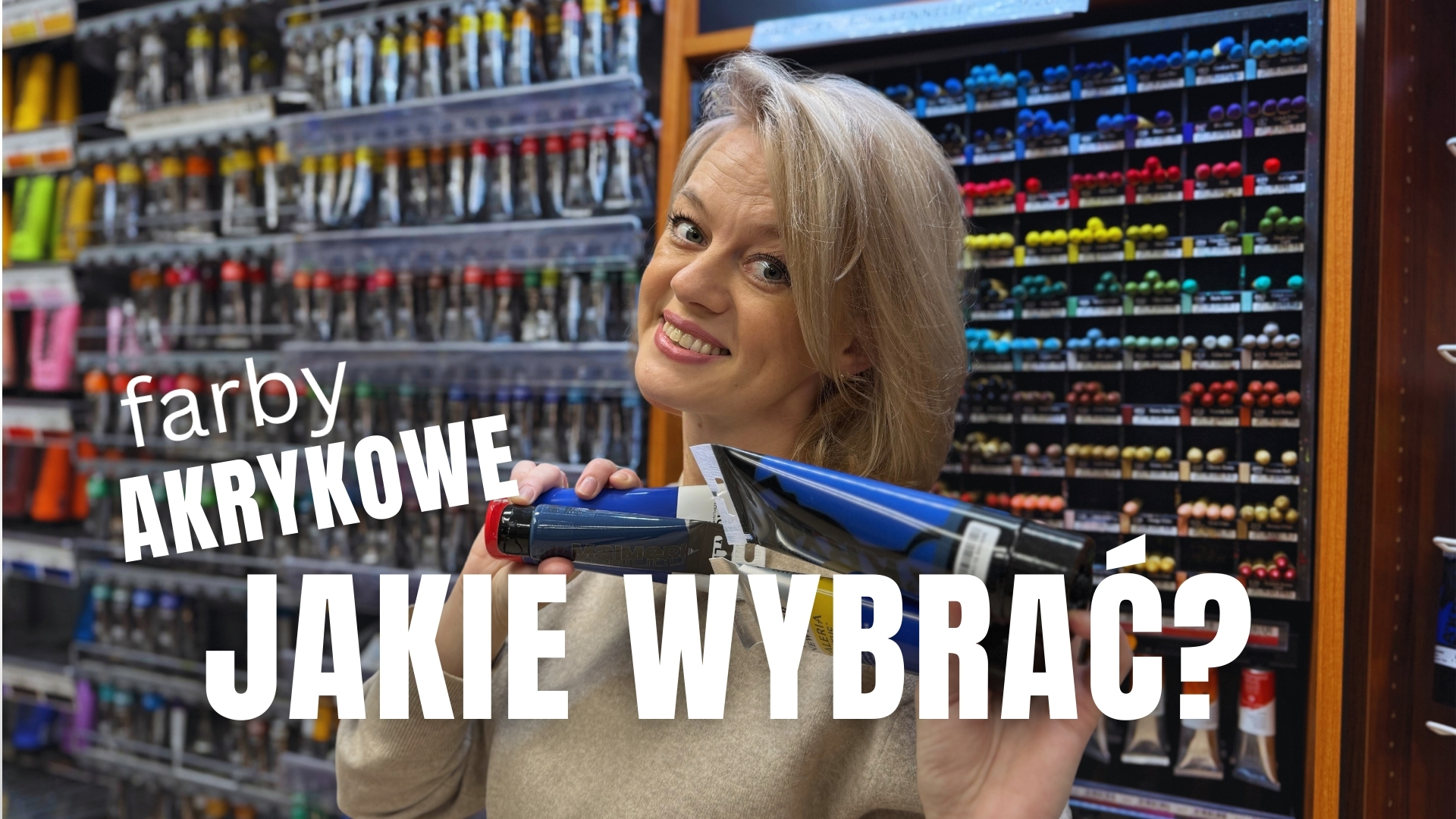 Jak wybrać farby akrylowe?
