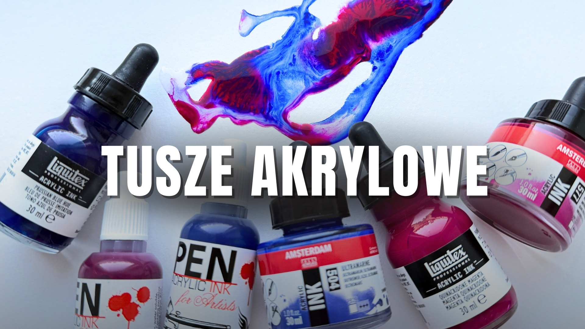 Tusz akrylowy